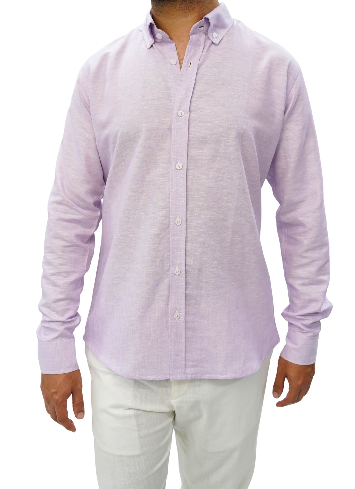 Lilac Linen Shirt