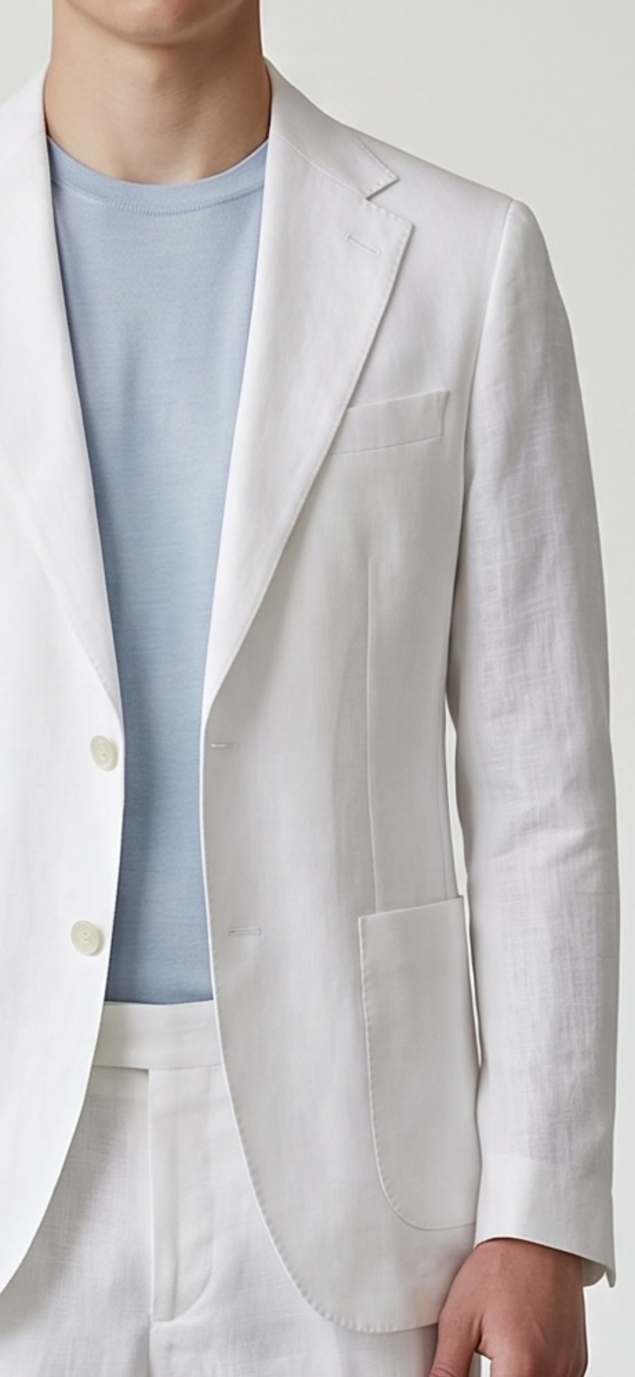 White Linen Suit