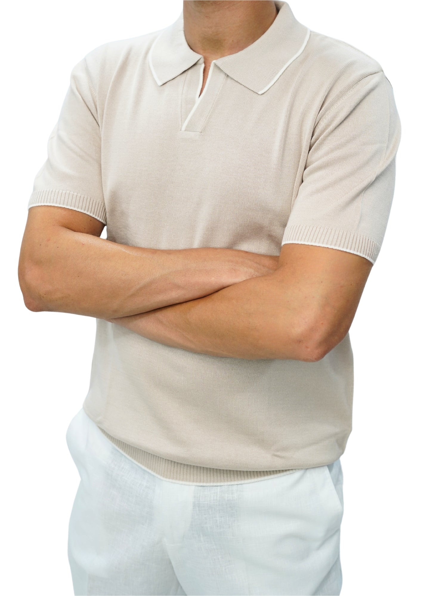 Beige Polo
