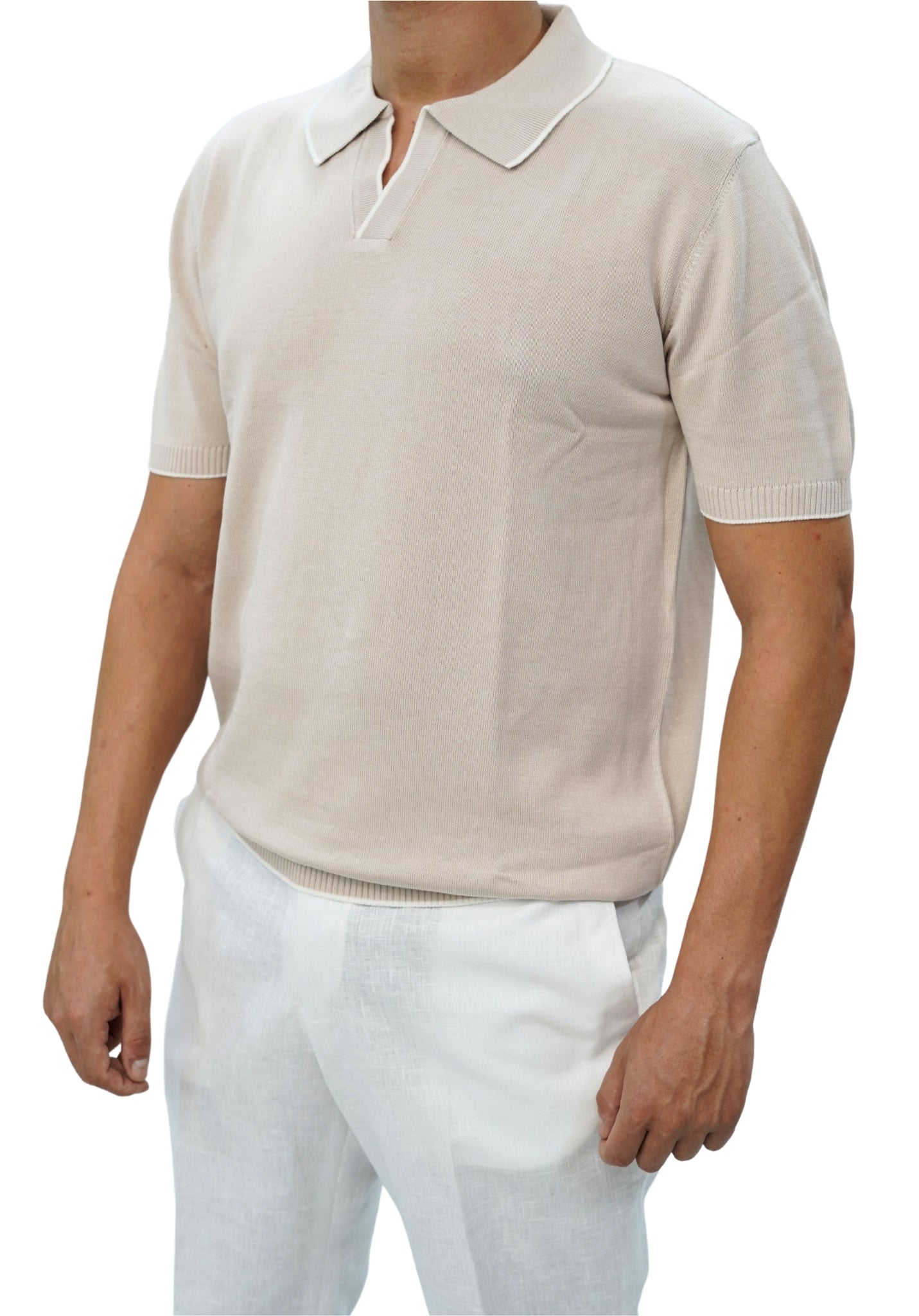 Beige Polo