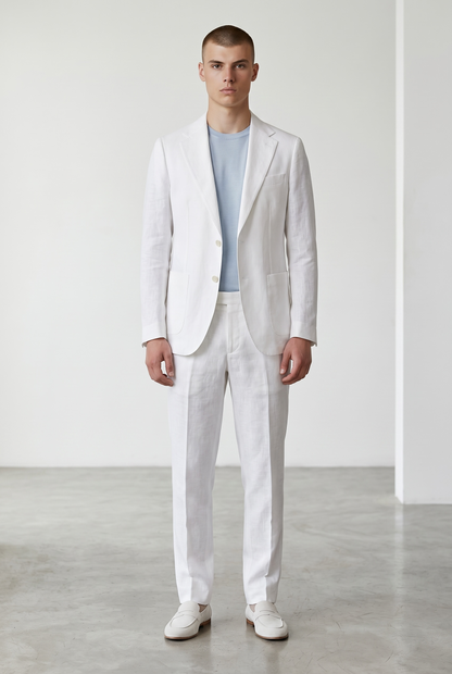 White Linen Suit