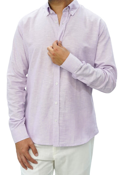 Lilac Linen Shirt