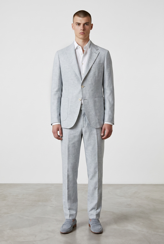 Mint Linen Suit