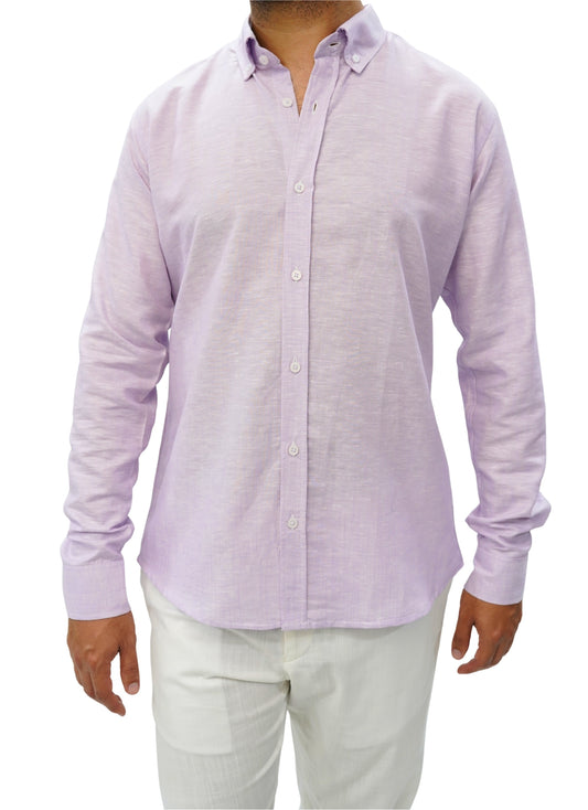 Lilac Linen Shirt