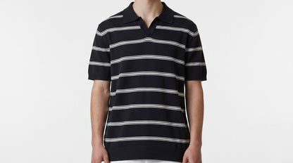 Black & white polo