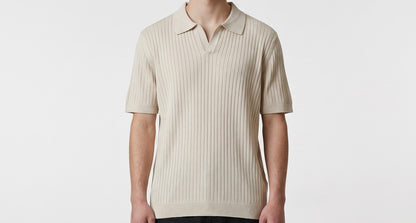 Beige polo