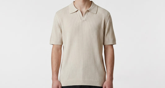 Beige polo