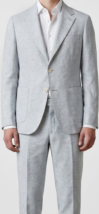Mint Linen Suit