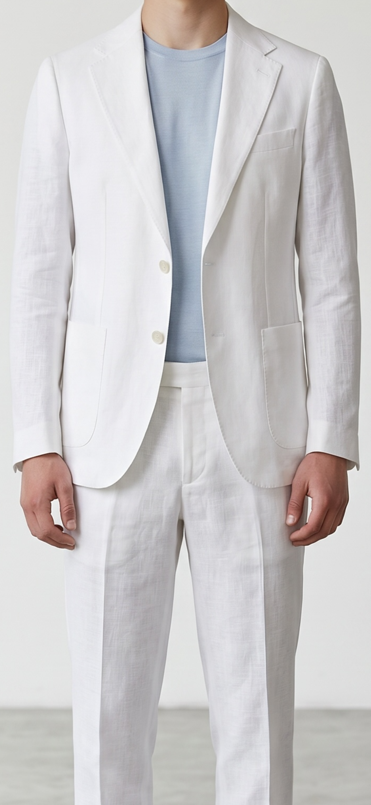 White Linen Suit