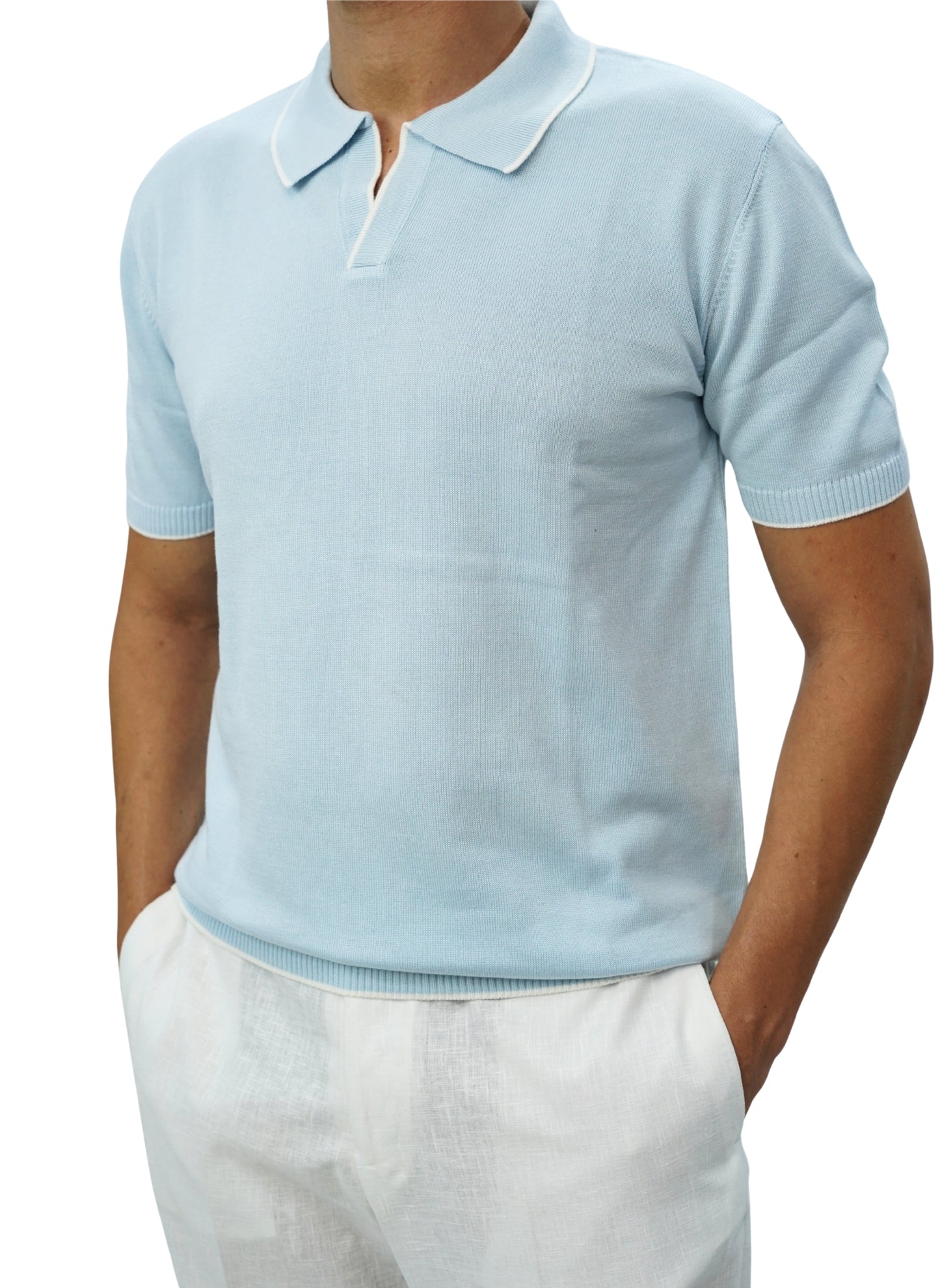 Baby Blue Polo