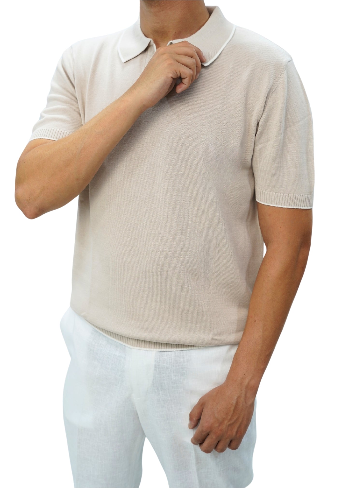 Beige Polo