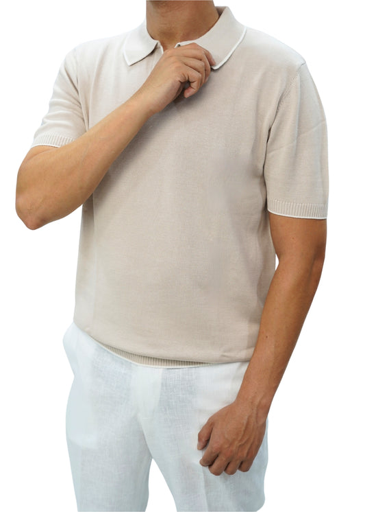 Beige Polo