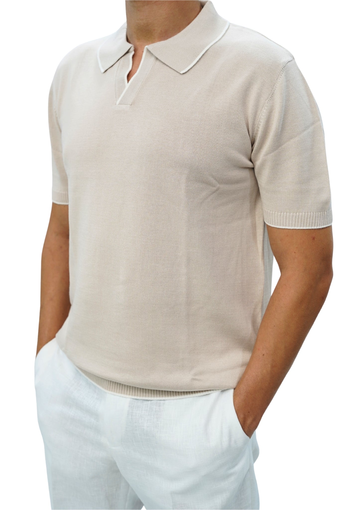 Beige Polo