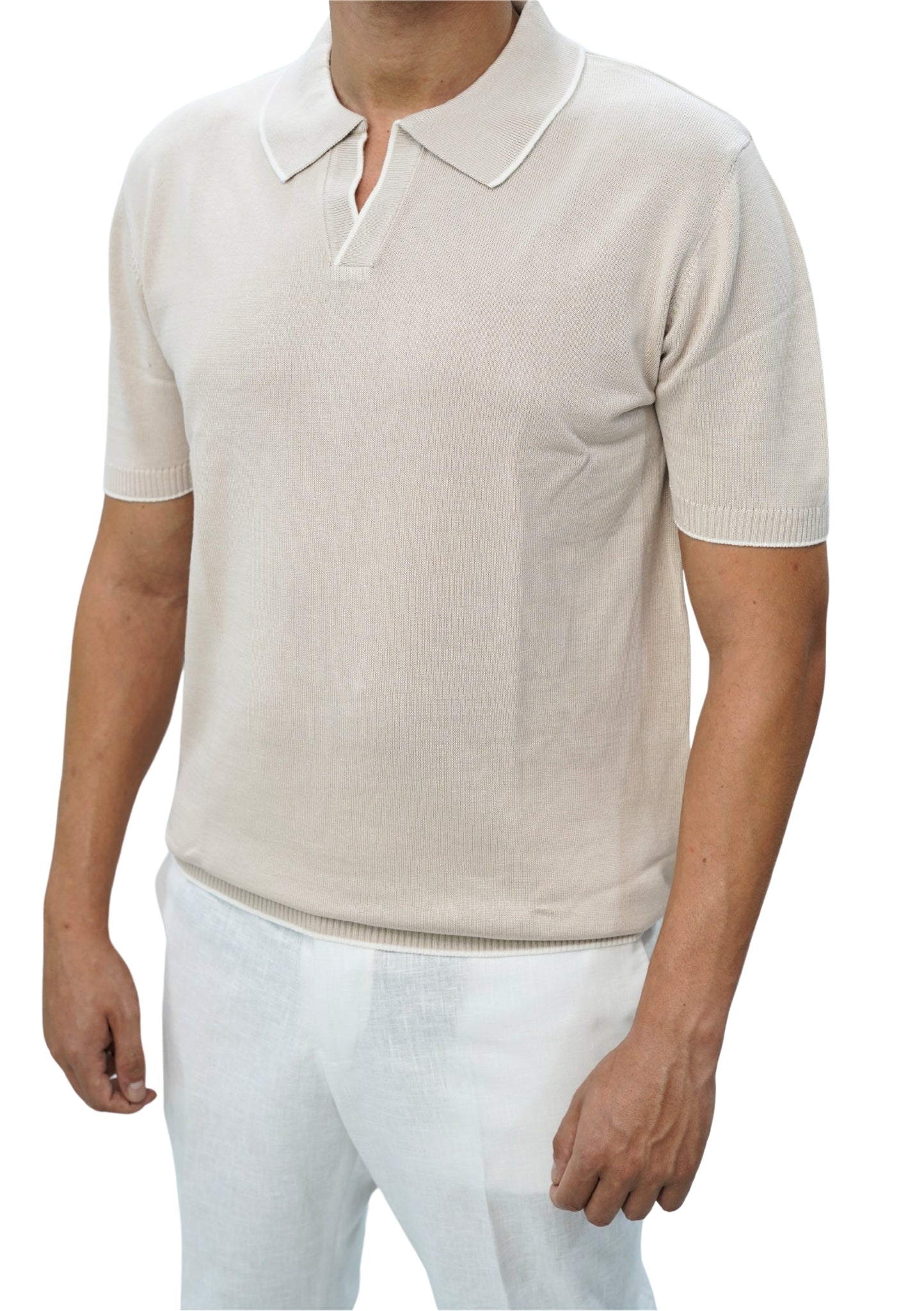 Beige Polo