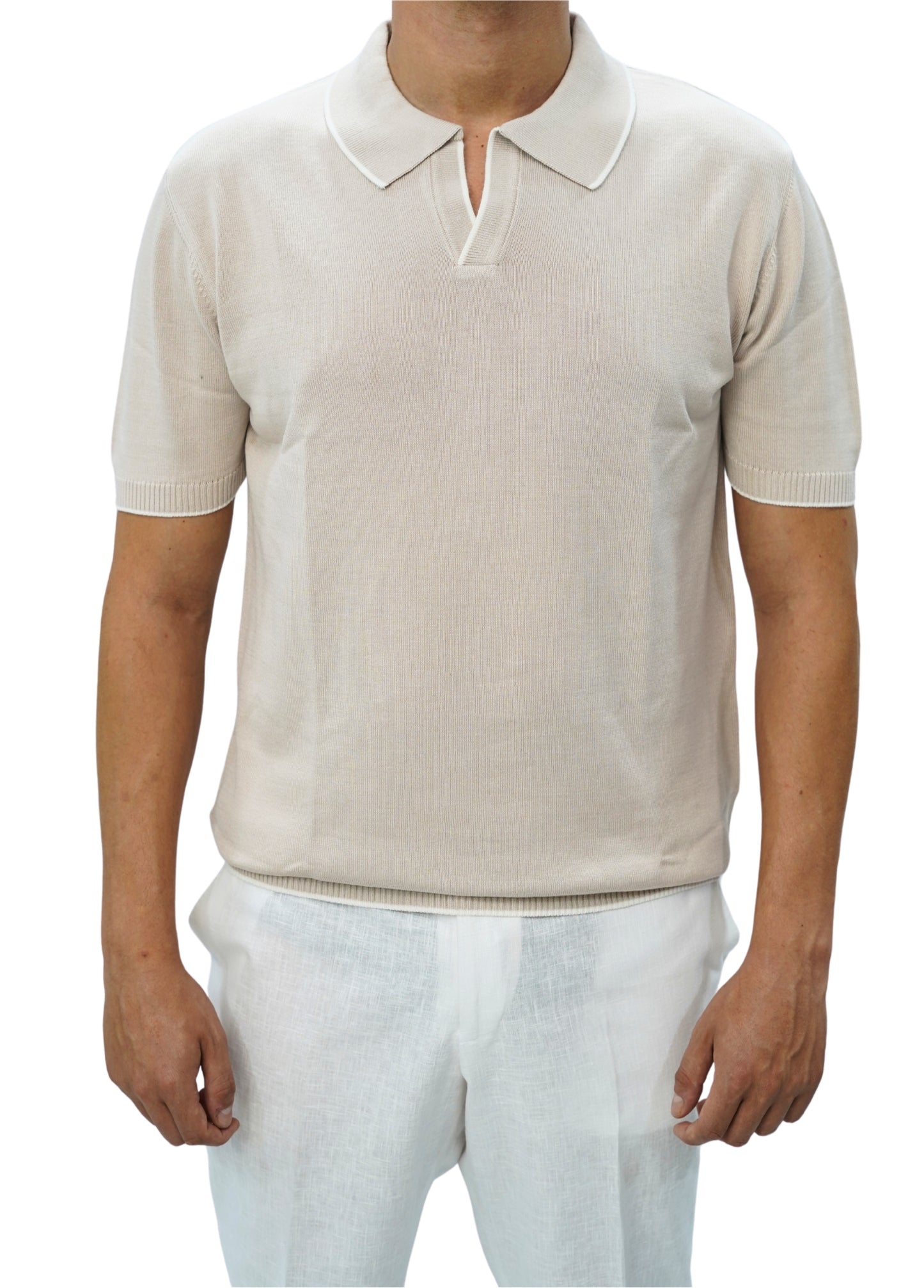 Beige Polo